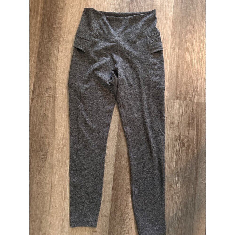 Freely Gray High Rise Skinny Workout Leggings Size S